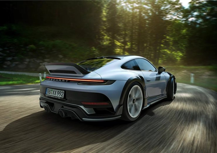 Porsche 911 TechArt GTstreet R Touring, Porsche 911 TechArt, Porsche 911, тюнинг Porsche 911, Porsche 911 Turbo