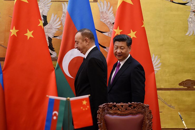 Ильхам Алиев, Си Цзиньпин