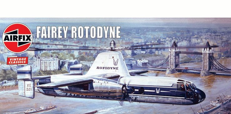 Fairey Rotodyne, самолет