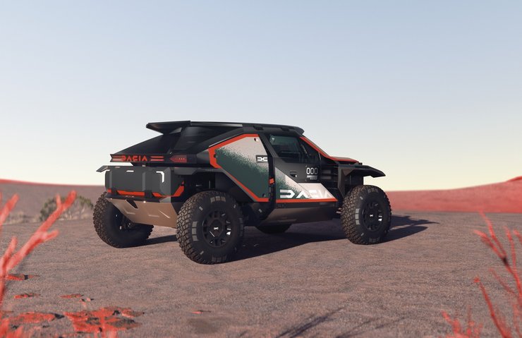 Dacia Sandrider 2024, внедорожник Dacia, новый Dacia Sandrider