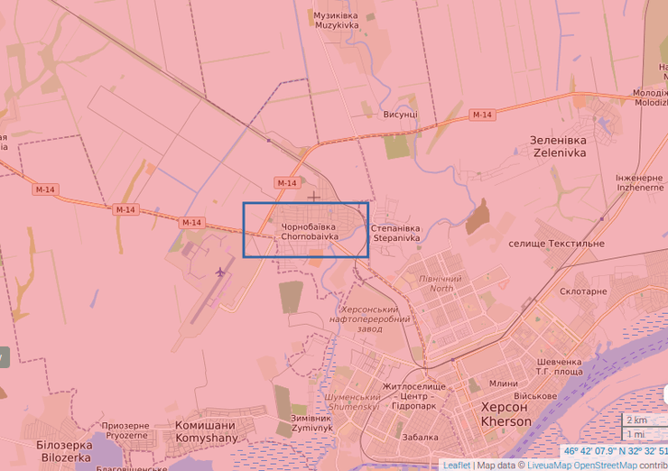 бои за херсон, освобождение херсона