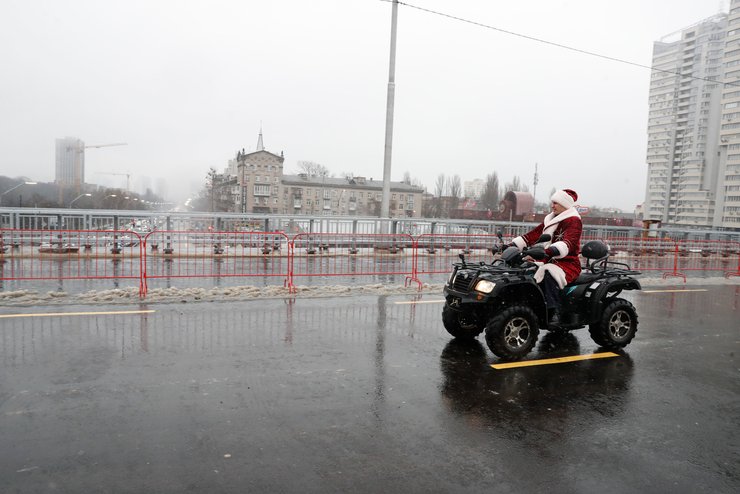 кличко на квадроцикле