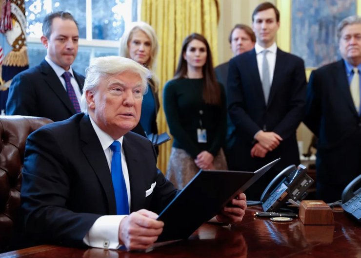 Трамп белый дом