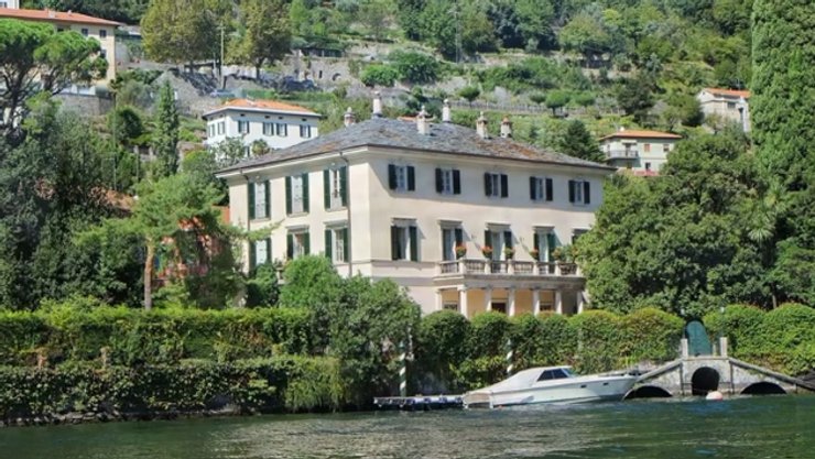 вилла, джордж клуни, наводнение, озеро комо
