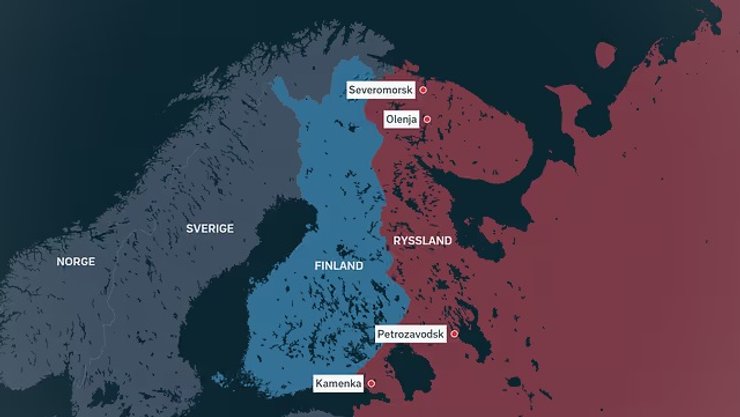 россия, граница с финляндией, военные базы