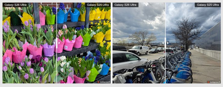 Samsung фото Galaxy S26 Ultra S25 Ultra S26 Ultra