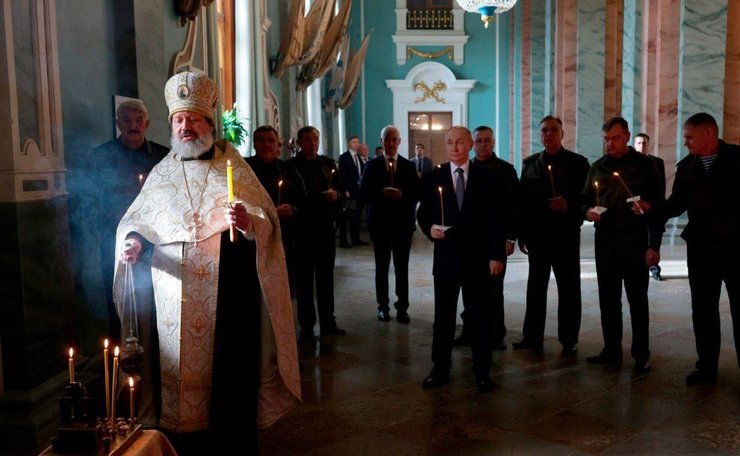 путин петропавловский собор