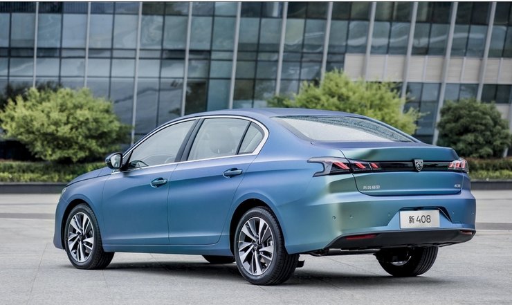 Peugeot 408 2023, новый Peugeot 408, Peugeot 408, седан Peugeot 408