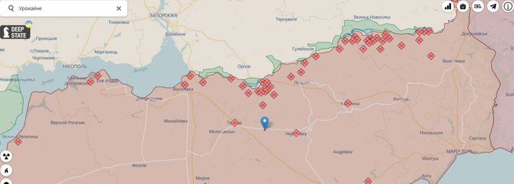 Ситуация на Запорожском направлении