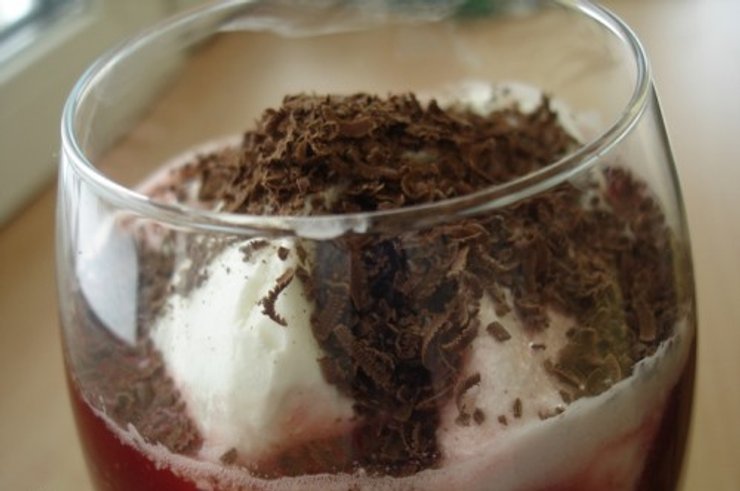 коктейль, малина, чай, напої літа