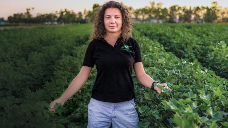 Анастасія Волкова, засновниця стартапу Flurosat