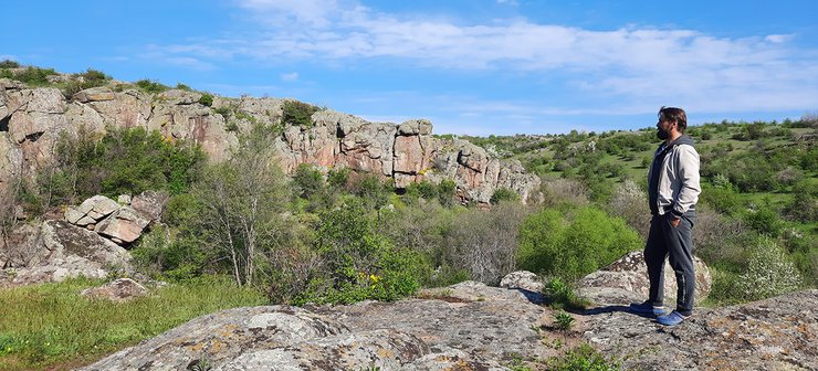 Скалы Актовского каньона