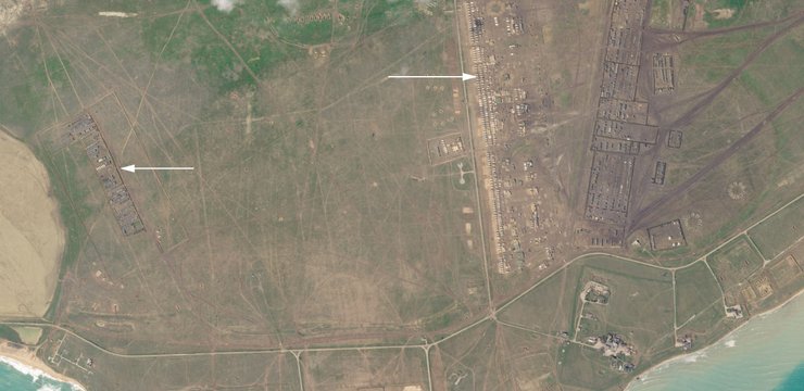 база российских военных в Керчи