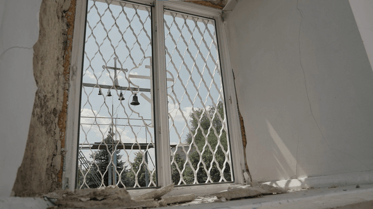 Кадр із фільму "Прифронтове життя"