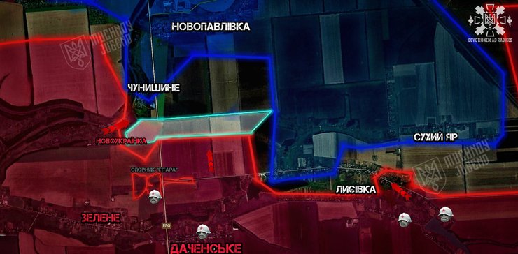 Боєць Мучной показав лінію фронту під Покровськом