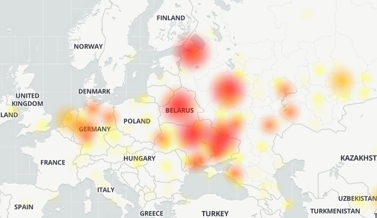 Telegram, карта