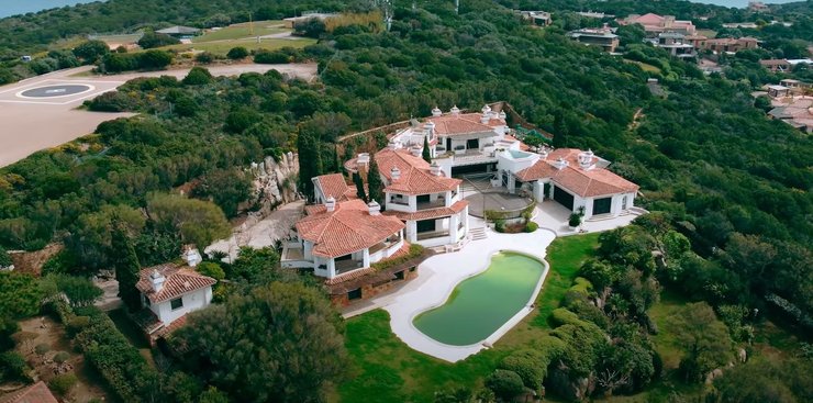 вилла на сардинии