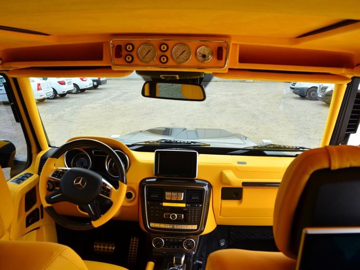 шестиколесный гелендваген, Mercedes G-Class, Mercedes-AMG G63, тюнинг Mercedes G-Class
