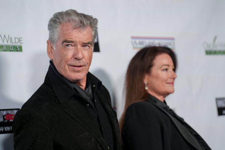 Пирс Броснан и Кили Шей Смит