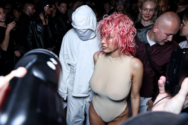 Канье Уэст и Бьянка Цензори