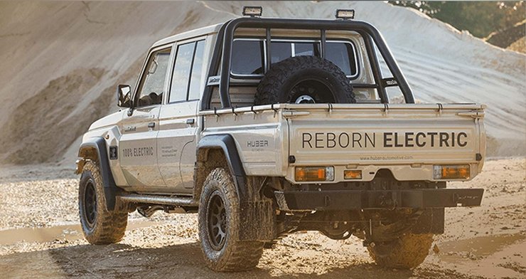 Toyota Land Cruiser 70, Toyota Land Cruiser, электромобиль Toyota
