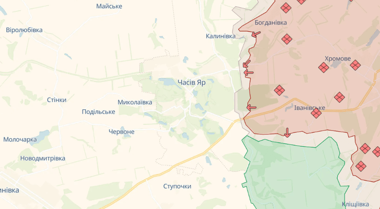 Ситуація біля Часового Яру