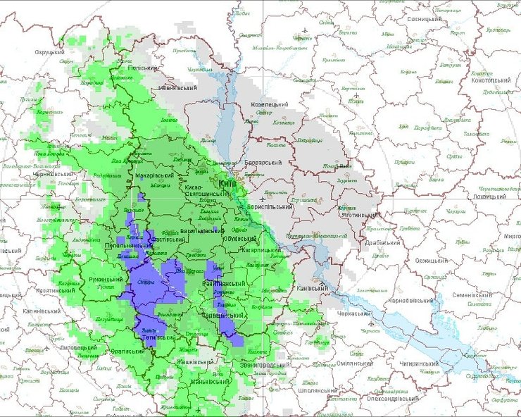 дтп, киев, гололед, погода, пробки, ледяной дождь