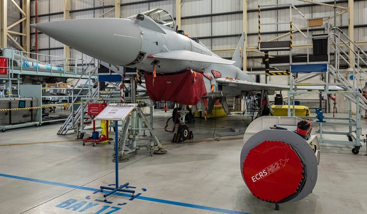 ECRS Mk2, радар, истребитель Typhoon