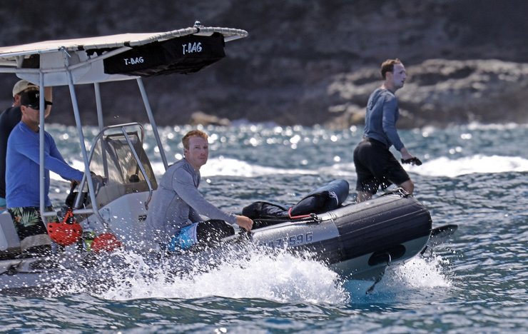 марк цукерберг, гавайи