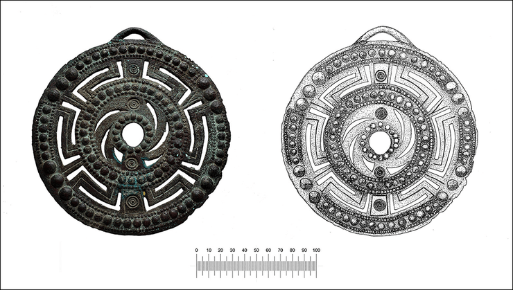 Дослідники знайшли бронзовий сонячний диск