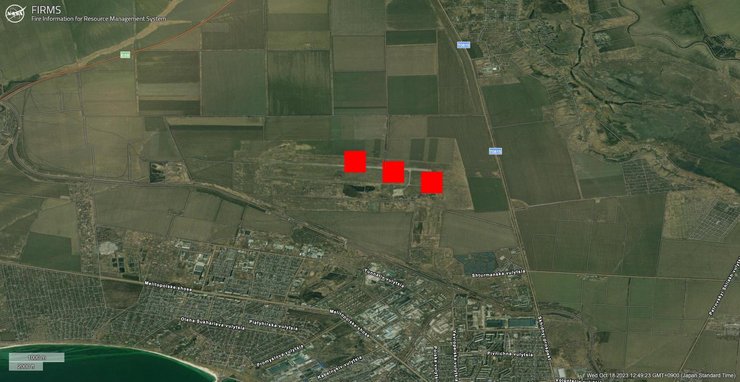 обстрел бердянска