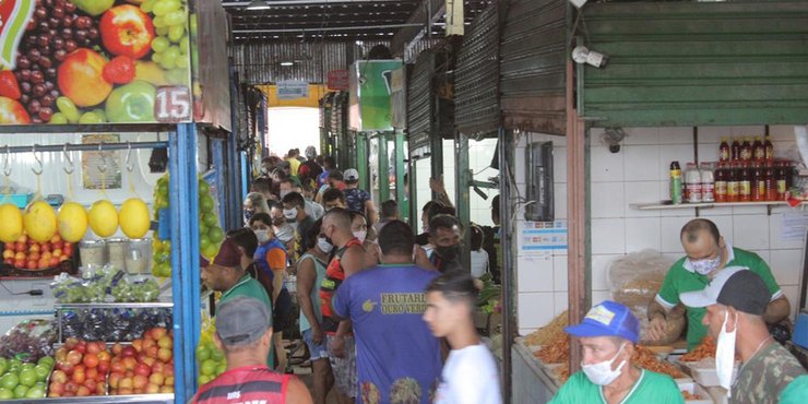 рынок, торговля, манаус