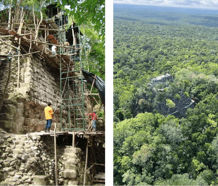 Древний город майя, цивилизация майя, Эль-Мирадор, пирамиды майя, история майя, джунгли Гватемалы, археологическое открытие, древние дороги, лидарная технология, Мексика, майя, исследования, раскопки, города майя