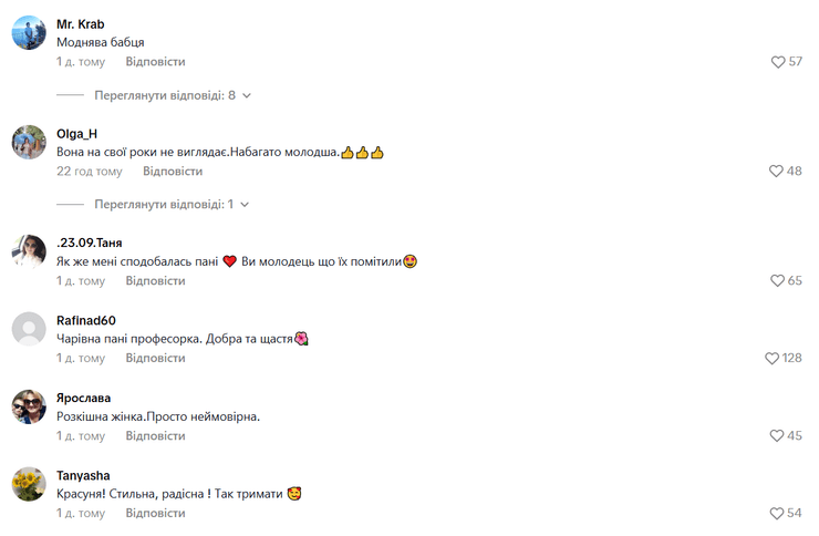 Коментарі глядачів