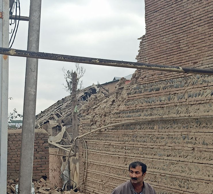 обстрел Гянджа