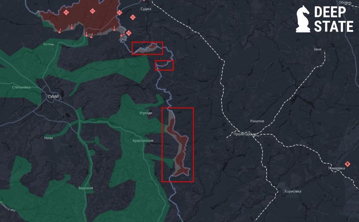 Активность врага на государственной границе Украины возросла