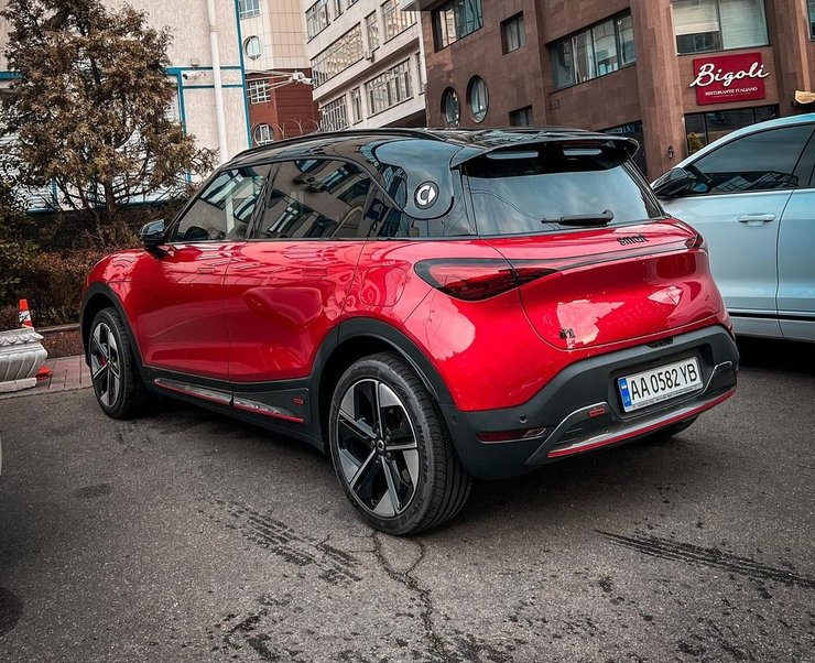 Кросовер Smart, новий Smart #1, Smart #1, електромобіль Smart
