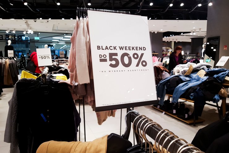 Черная пятница, магазин, товары, скидки