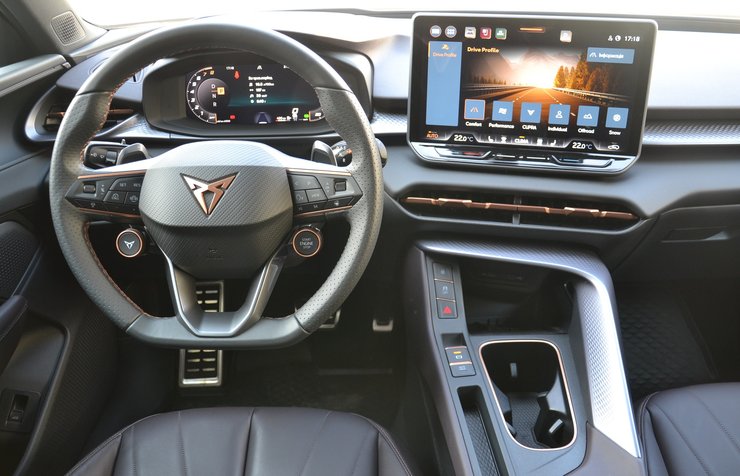 Салон Cupra Terramar, новий Cupra Terramar, Cupra Terramar 2025, кросовер Cupra, Cupra Terramar в Україні