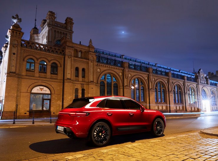 Porsche Macan GTS 2021, тест-драйв Варшава Польща, екстер'єр Порше Макан 2021