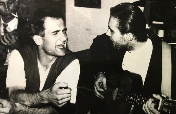 Георгій Ґонґадзе на Дні народженні дружини