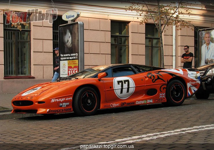 Jaguar XJ220, самые быстрые авто в Украине, самые быстрые серийные автомобили, суперкары в Украине