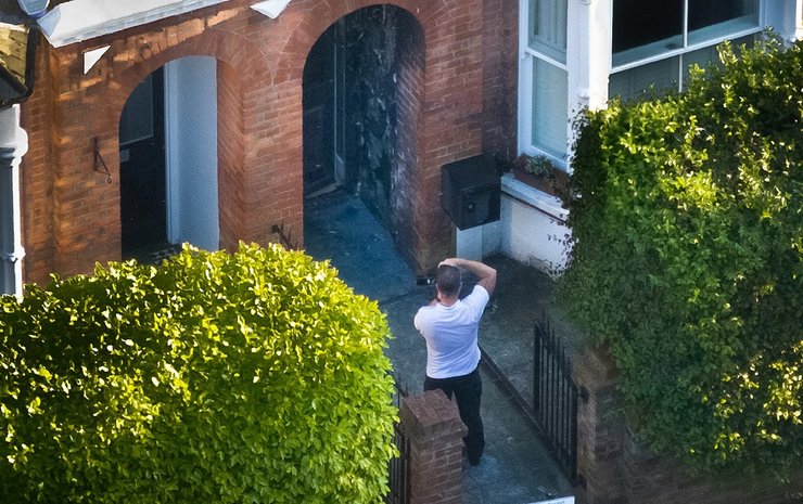 будинок Кіра Стармера підпал