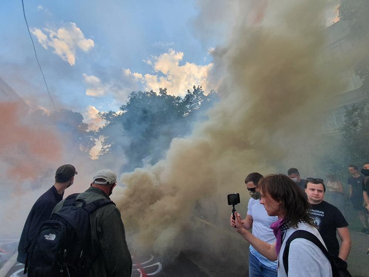 гандзюк, протесты