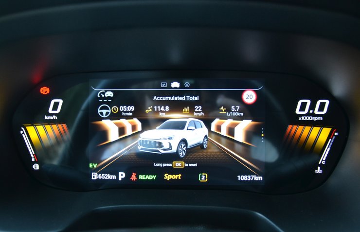 прилади MG ZS