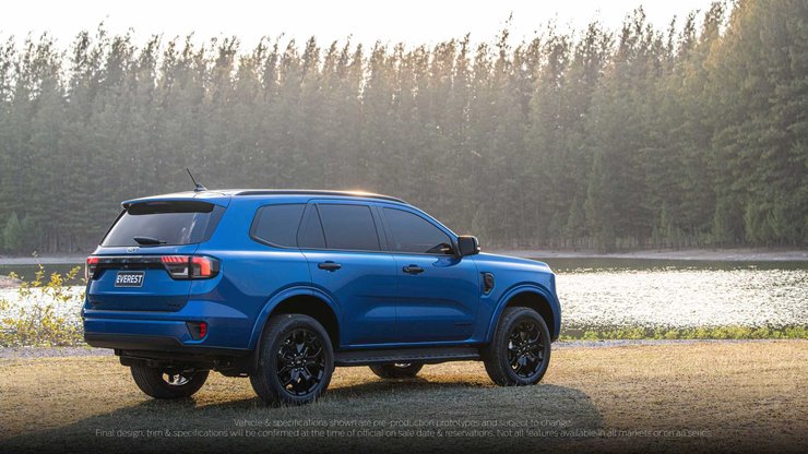 Ford Everest, Ford Everest 2022, новый Ford Everest, Ford Ranger
