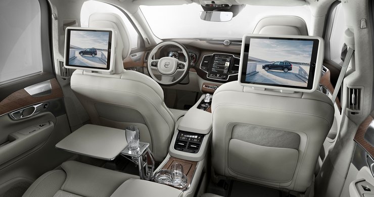 Volvo XC90 Excellence, Volvo XC90 2017, Volvo XC90, кроссовер Volvo