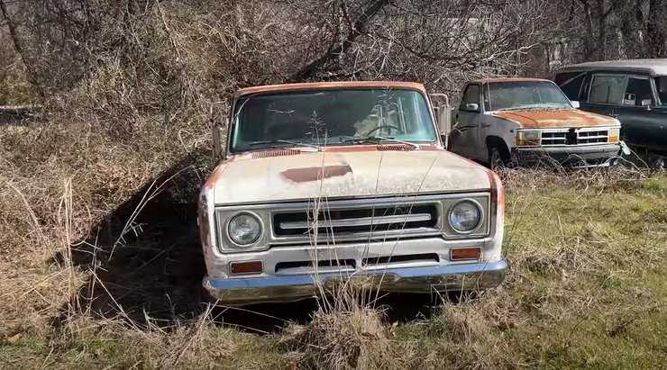 International Travelall, кладбище авто, свалка авто