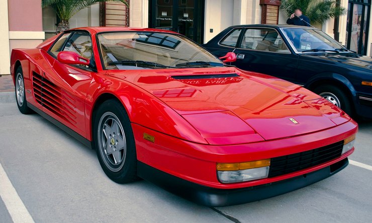 Ferrari Testarossa, Ferrari Testarossa 1989, суперкар Ferrari, купити Ferrari Testarossa