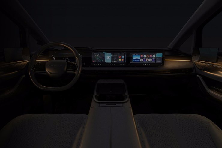 салон Maxus Dajia 7, Maxus Dajia, китайский электромобиль, китайский минивэн